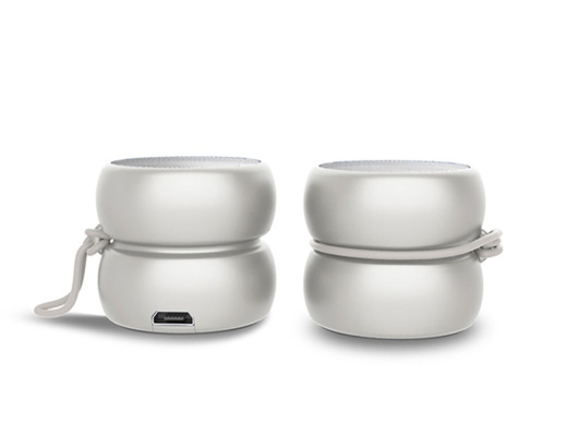 Портативные парные колонки TWS YoYo Stereo, красный