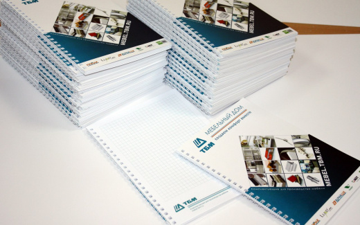 печать блокнота